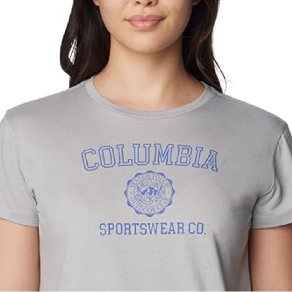Columbia Trek short sleeve graphic tee collegiate sz 1X